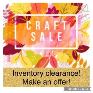 Inventory Clearance in Craft Items!